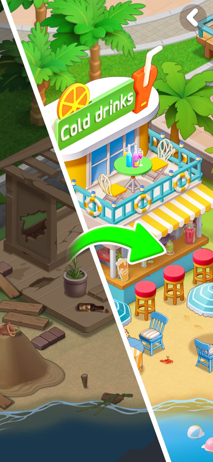 Happy Merge Travel: Cooking screenshot 3 - screenshot