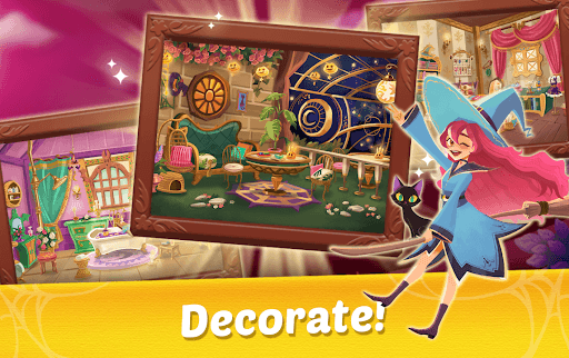 Witch & Cats – Cute Match 3 screenshot 3 - screenshot