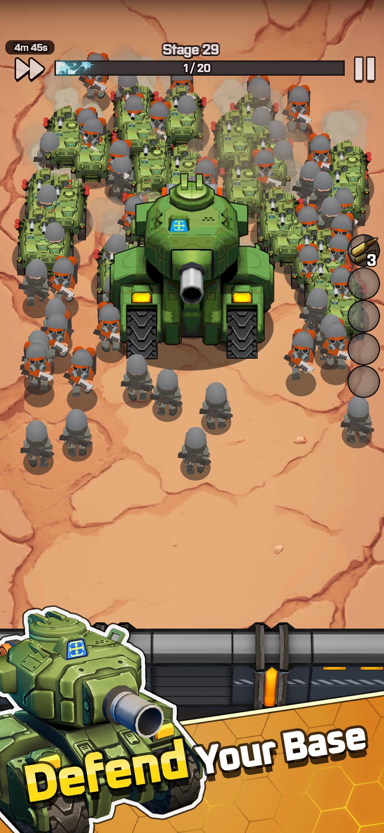Modern Command Mayhem - TD RPG screenshot 2 - screenshot