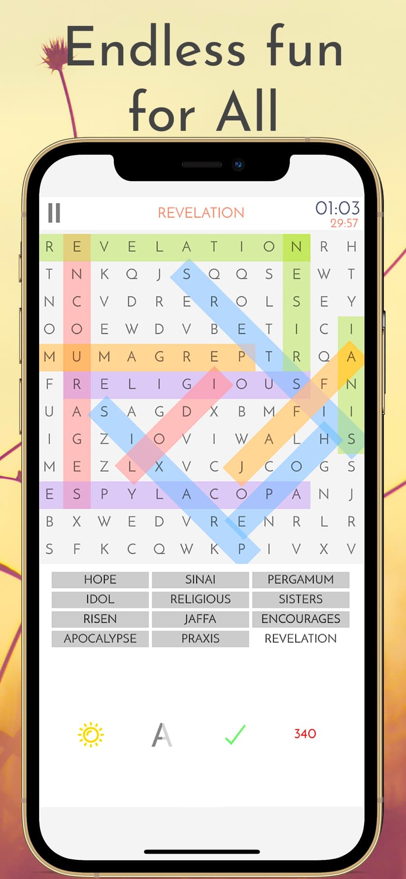 Bible Word Search† screenshot 3 - screenshot
