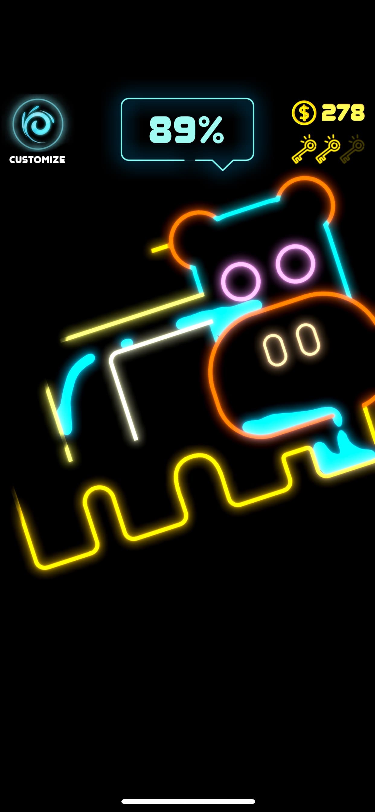 Neon Splash screenshot 3 - screenshot