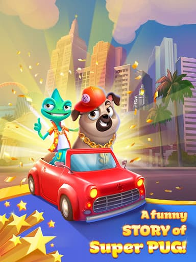 Super Pug Story Match 3 puzzle screenshot 16 - screenshot