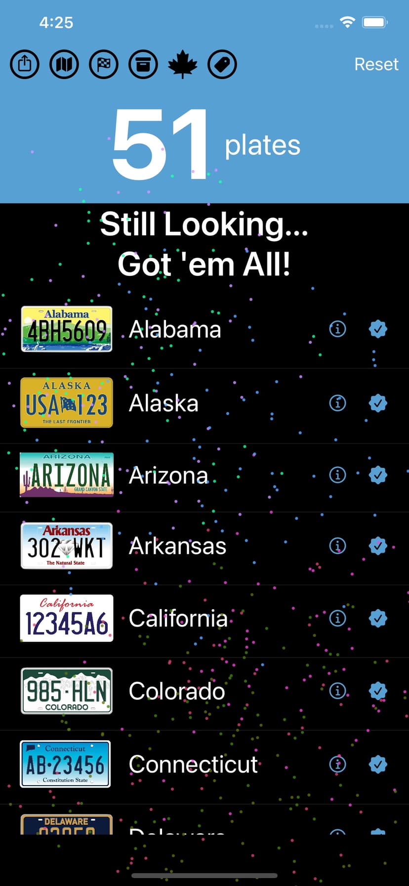 License Plate Game‎  ‎ screenshot 7 - screenshot