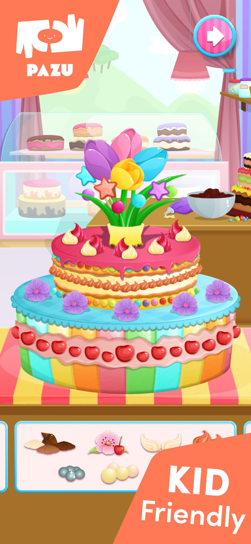 Cake maker Cooking games screenshot 3 - screenshot