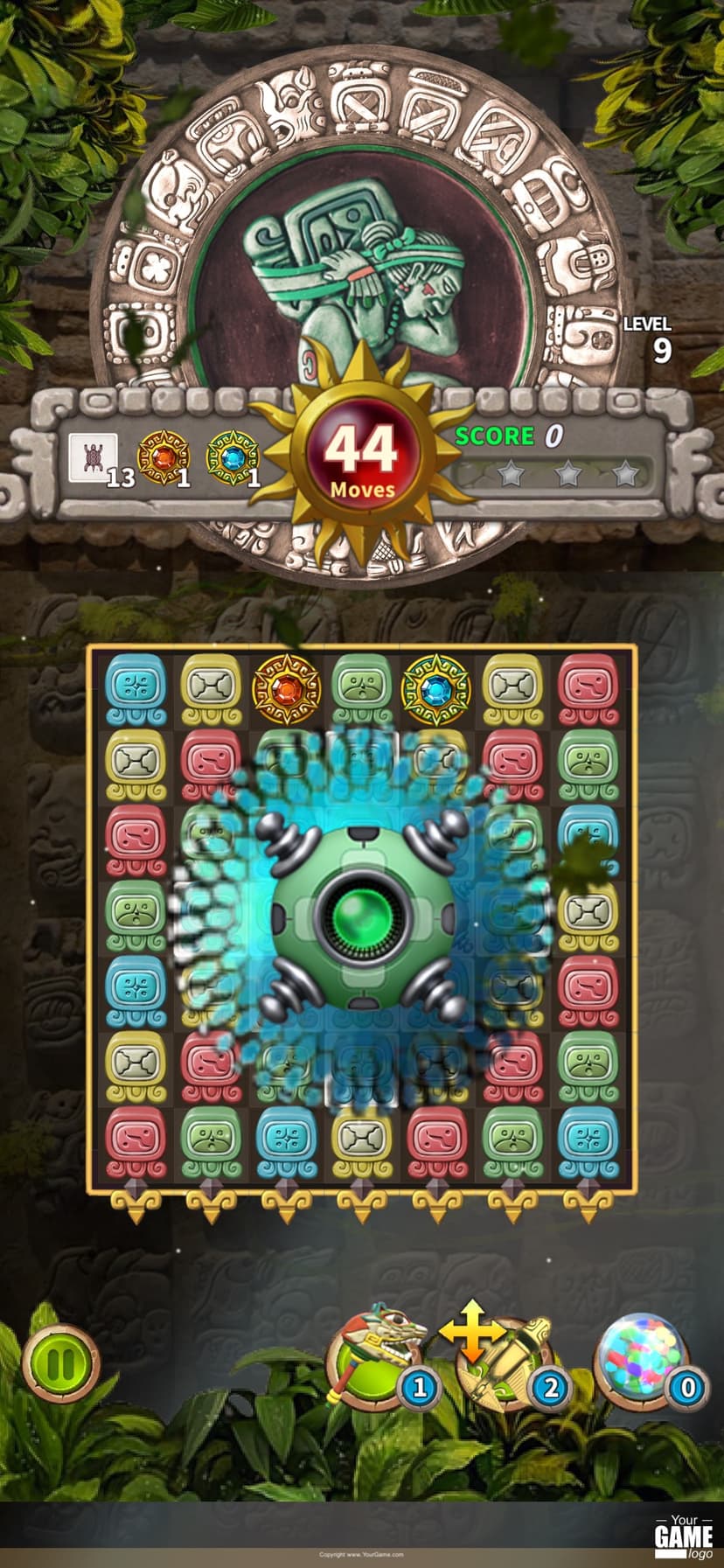 Glyph of Maya Match 3 Puzzle screenshot 4 - screenshot