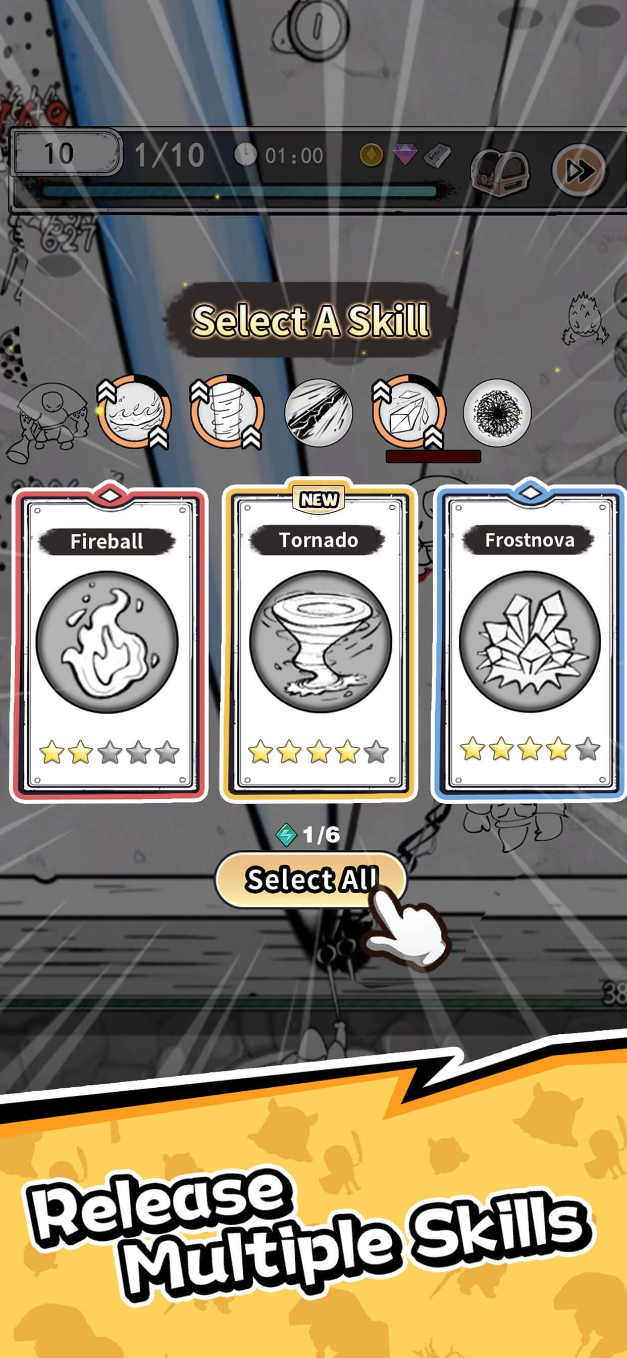 Doodle Magic: Wizard vs Slime screenshot 7 - screenshot