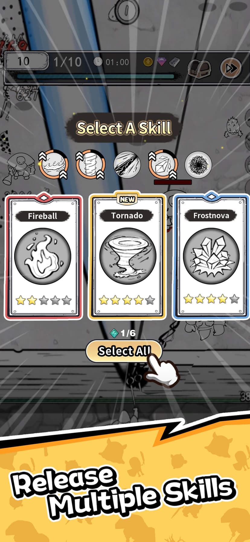 Doodle Magic: Wizard vs Slime screenshot 7 - screenshot