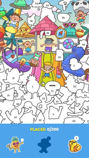 Sticker Book: Color By Number screenshot 3 - screenshot