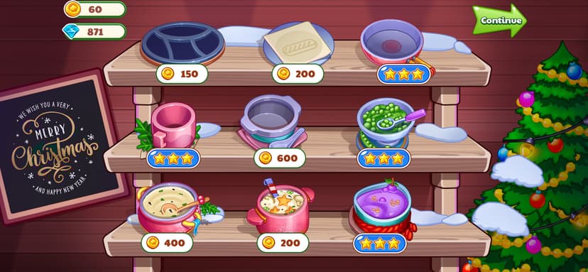 Christmas Cooking - Food Games screenshot 1 - screenshot