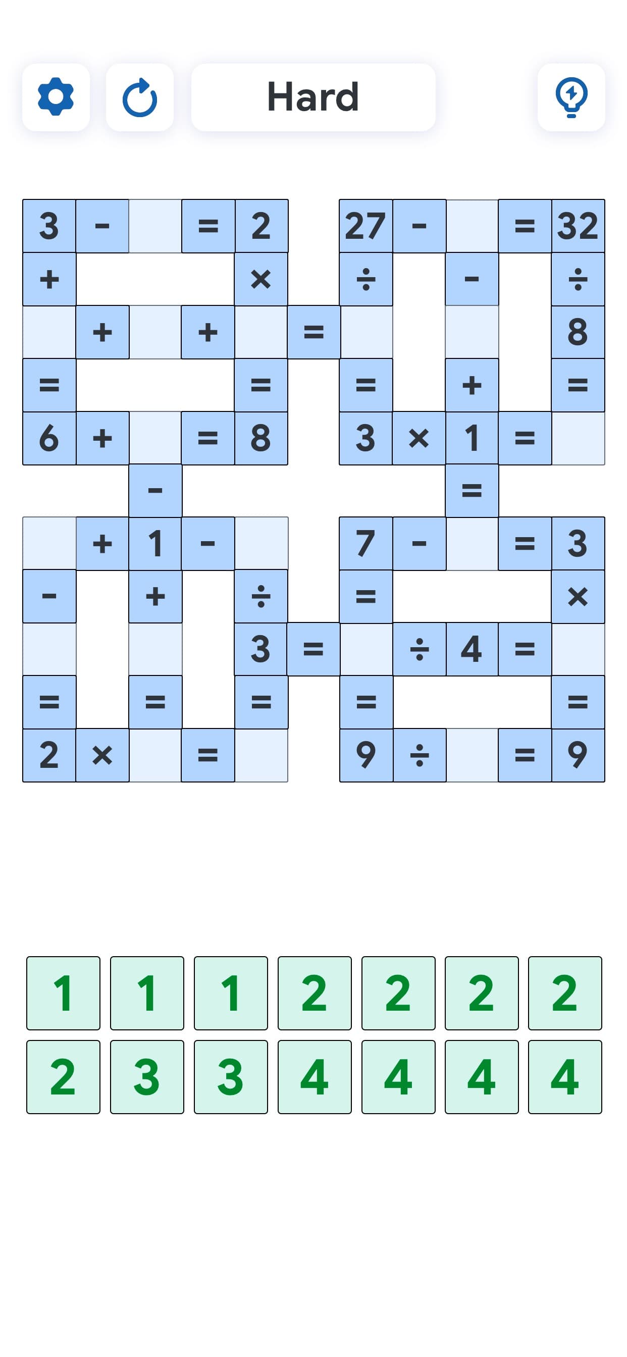 Crossmath Games - Math Puzzle screenshot 3 - screenshot