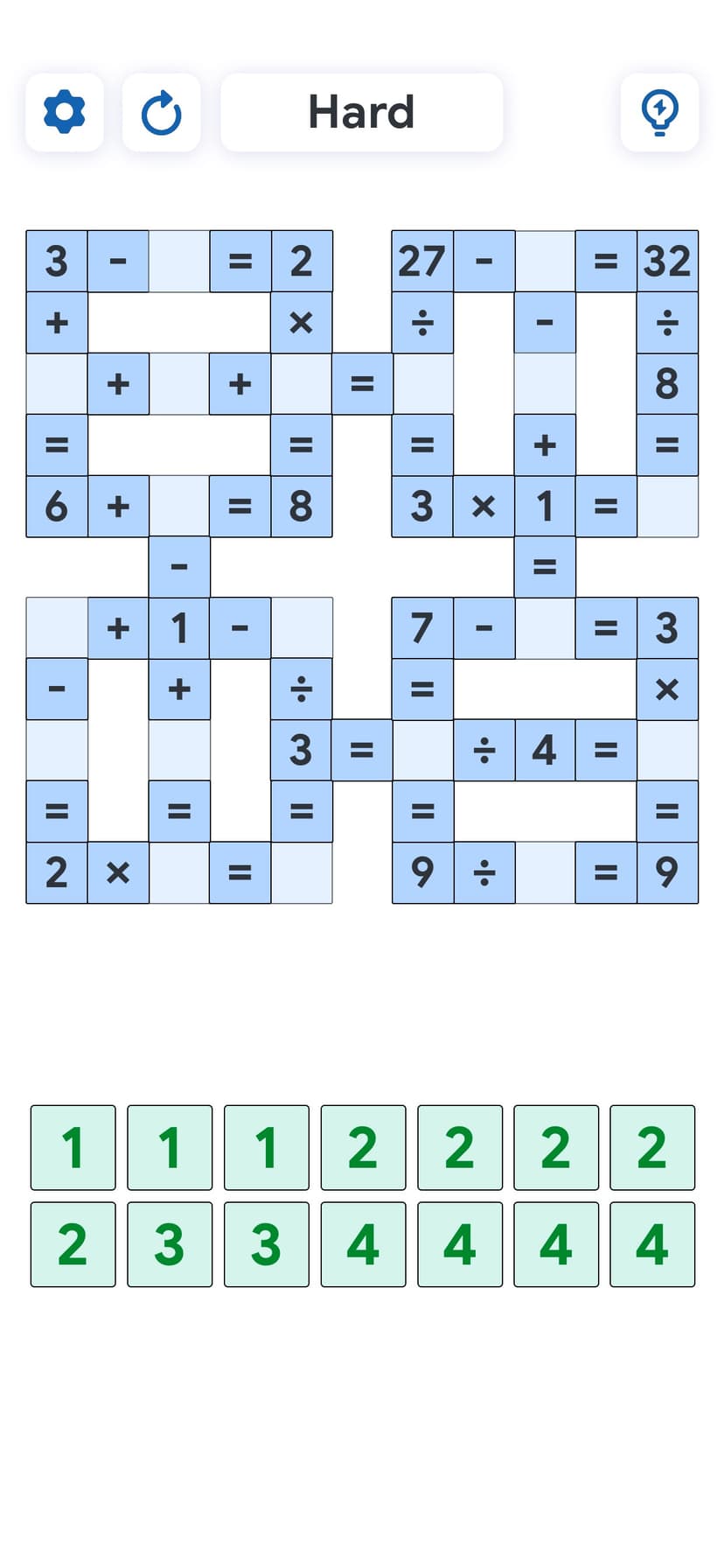 Crossmath Games - Math Puzzle screenshot 3 - screenshot