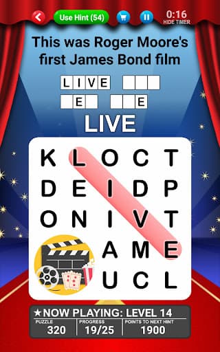 Word Search World Hollywood screenshot 7 - screenshot