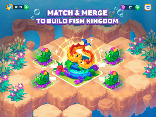 Sea Merge: Fish & Merging Game screenshot 20 - screenshot