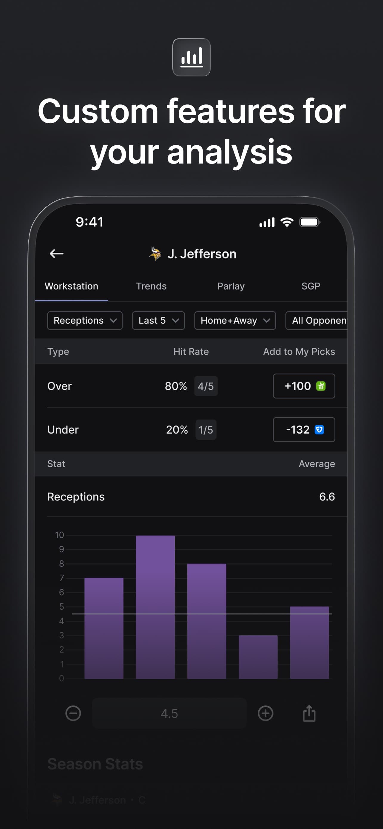 Linemate: Find Your Next Bet screenshot 5 - screenshot