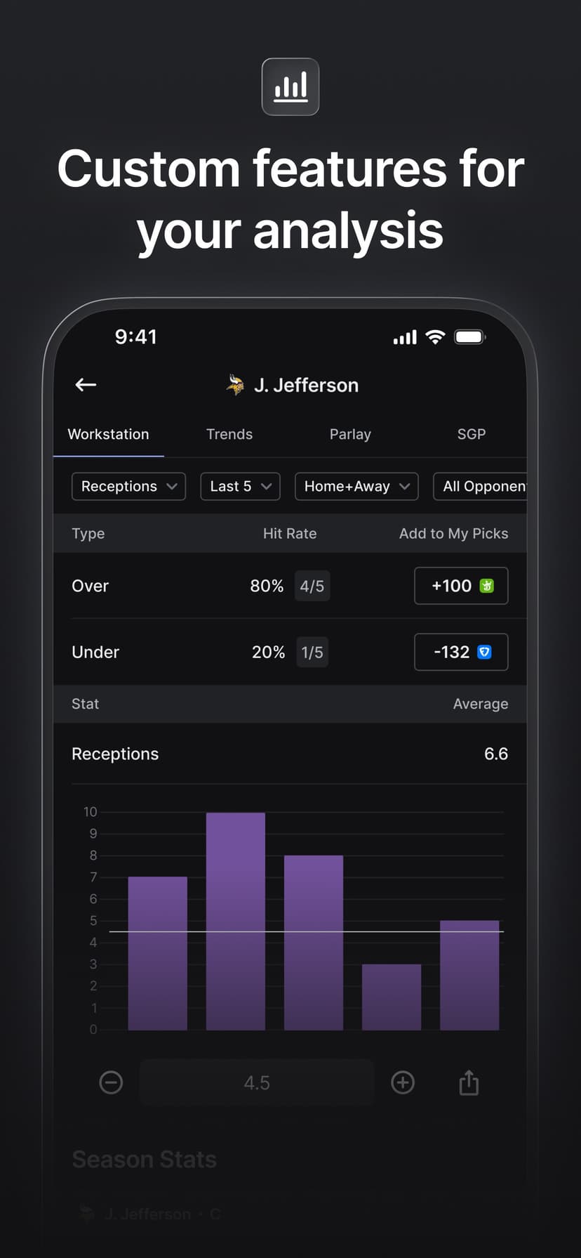 Linemate: Find Your Next Bet screenshot 5 - screenshot