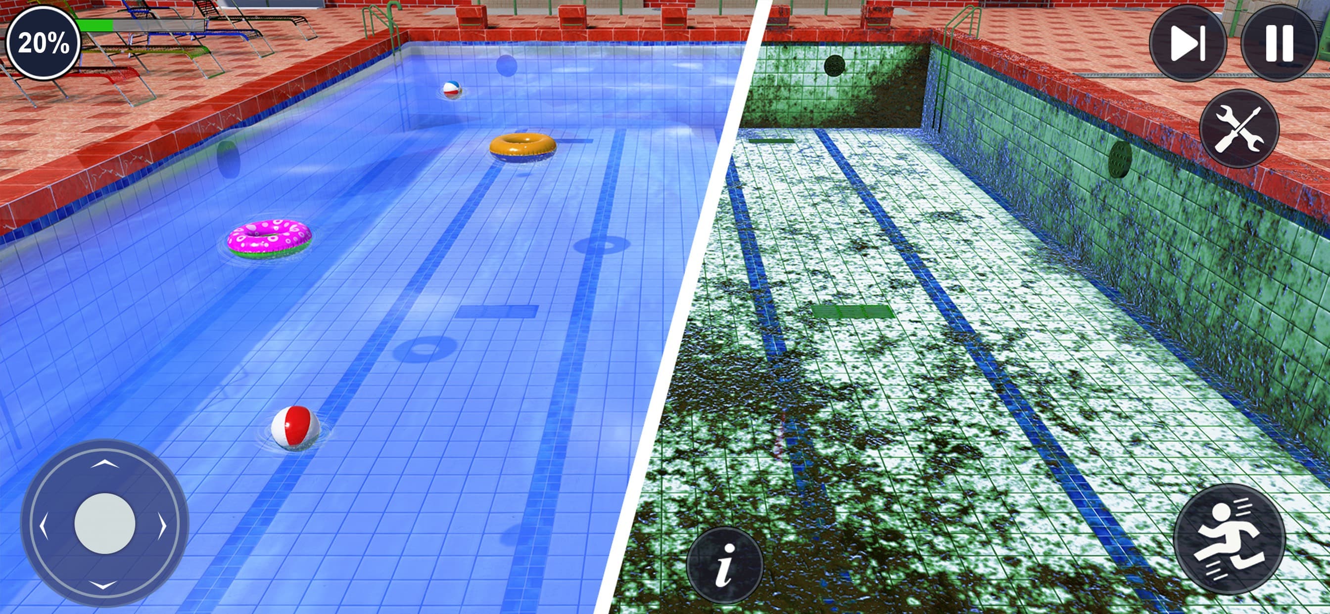 Swimming Pool Cleaning Games screenshot 2 - screenshot