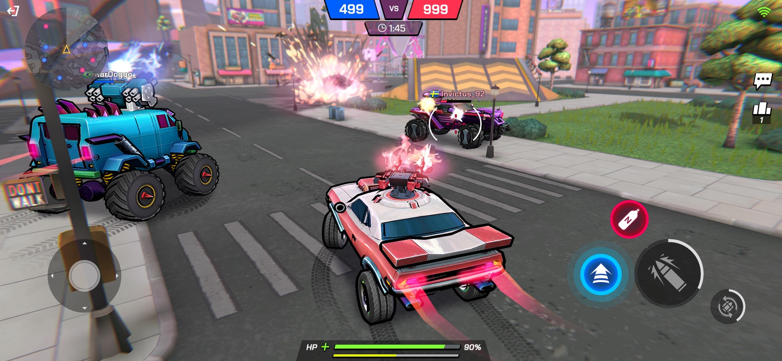 Battle Cars: Nitro PvP Shooter screenshot 1 - screenshot