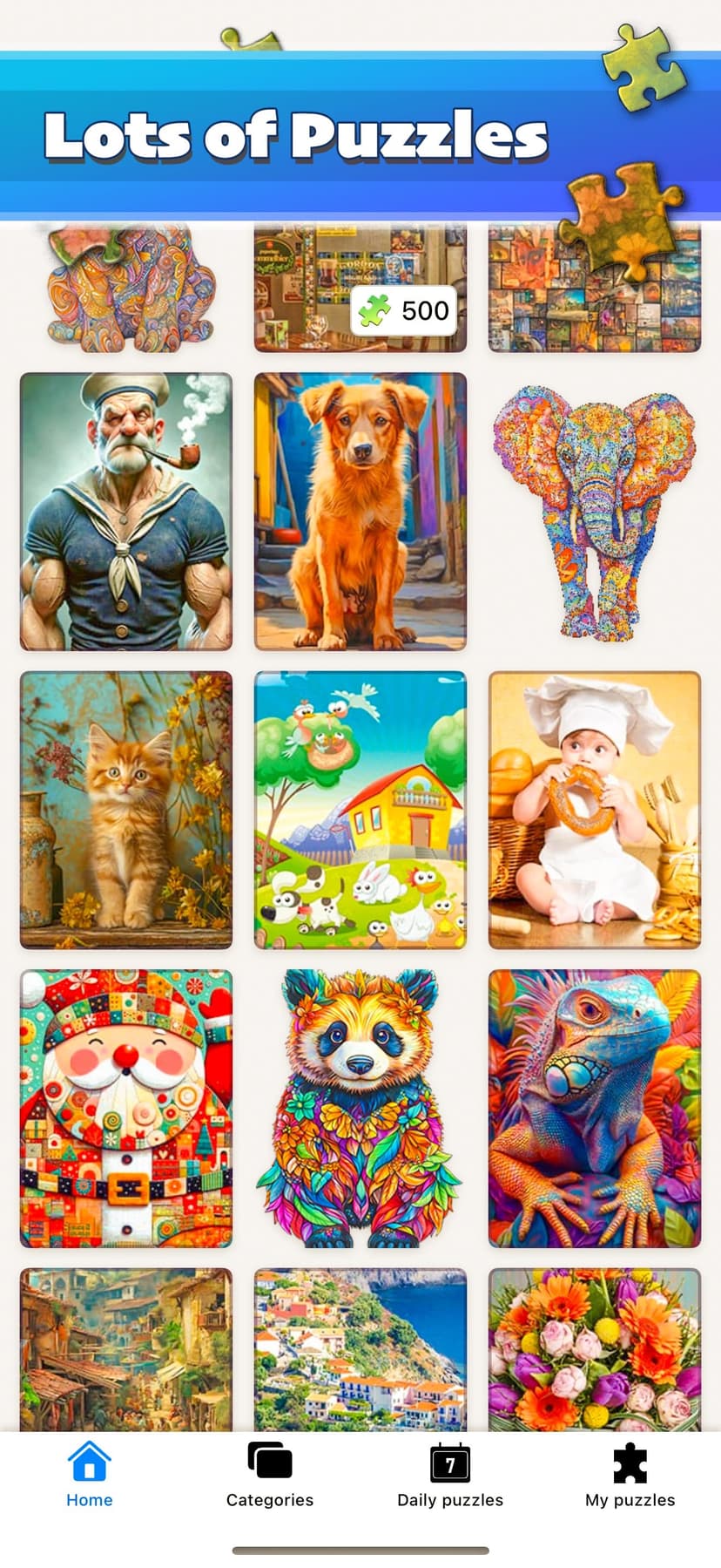 Jigsaw Puzzle Game screenshot 2 - screenshot