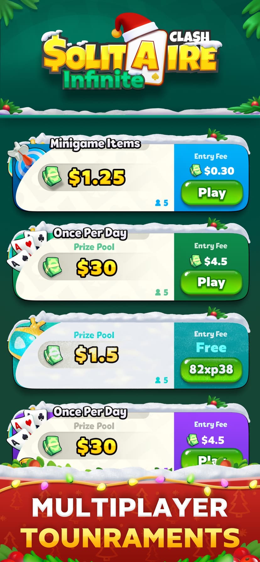 Solitaire Infinite: Win Cash screenshot 6 - screenshot