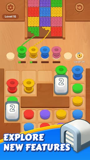 Knit Craze: Wool Jam Challenge screenshot 6 - screenshot