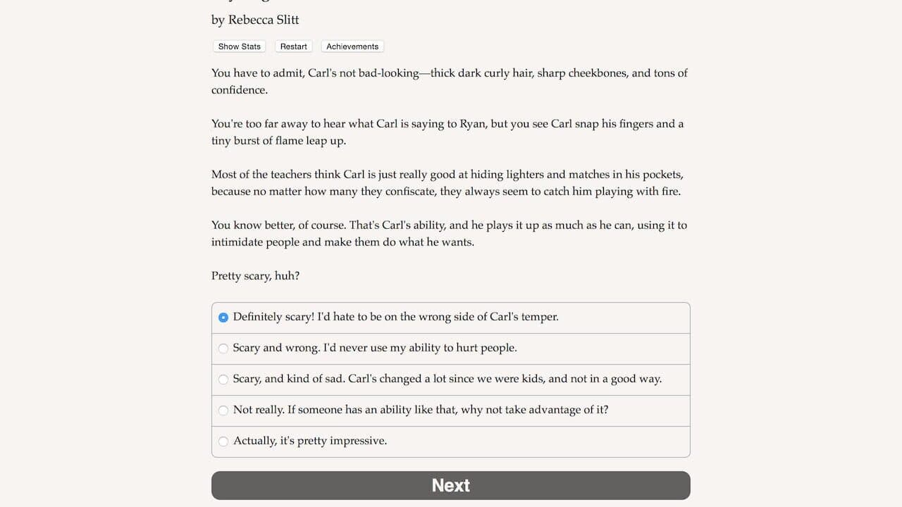 Null - screenshot