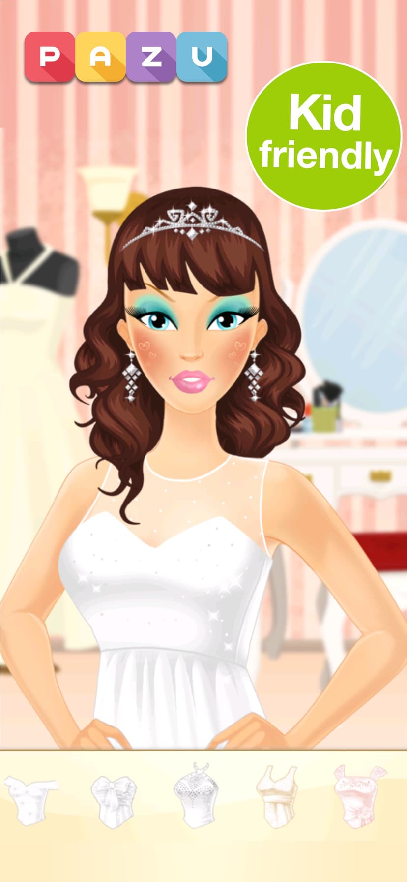 Makeup Girls Wedding Dress up screenshot 3 - screenshot
