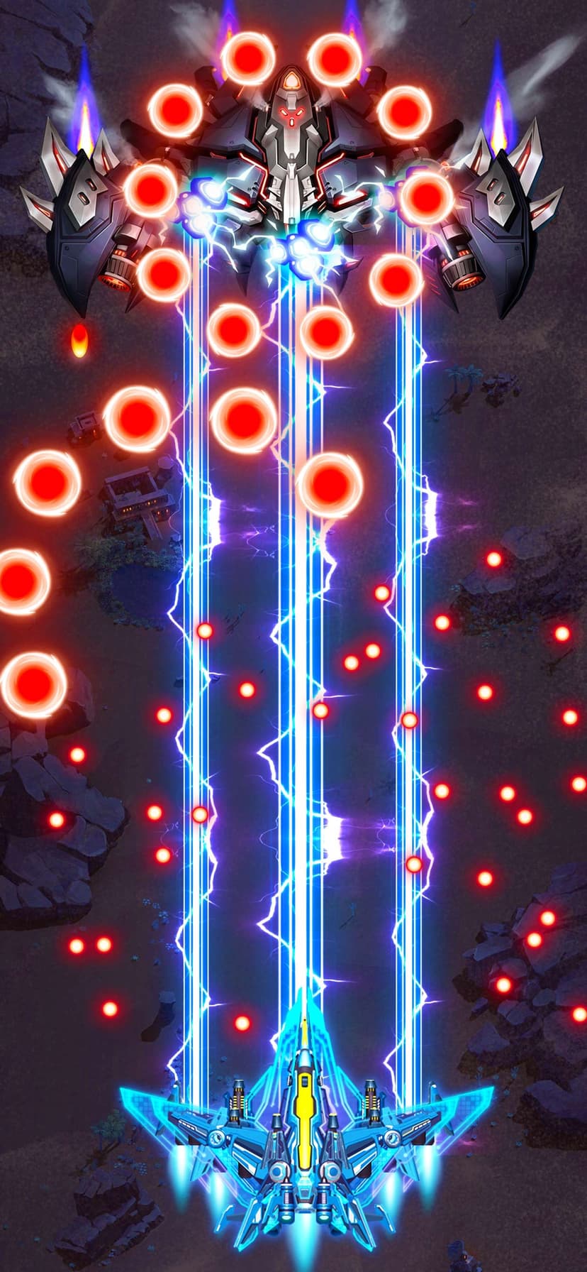 Raiden Fighter -Air force game screenshot 1 - screenshot