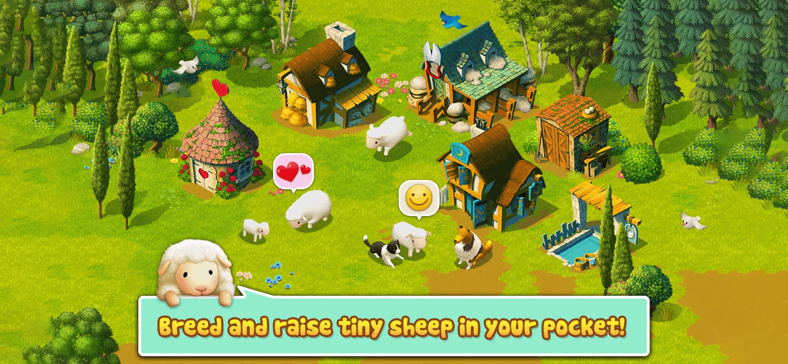 Tiny Sheep : Pet Sim on a Farm screenshot 1 - screenshot