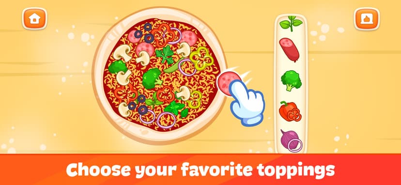 Pizza Games: Cooking for Kids screenshot 3 - screenshot