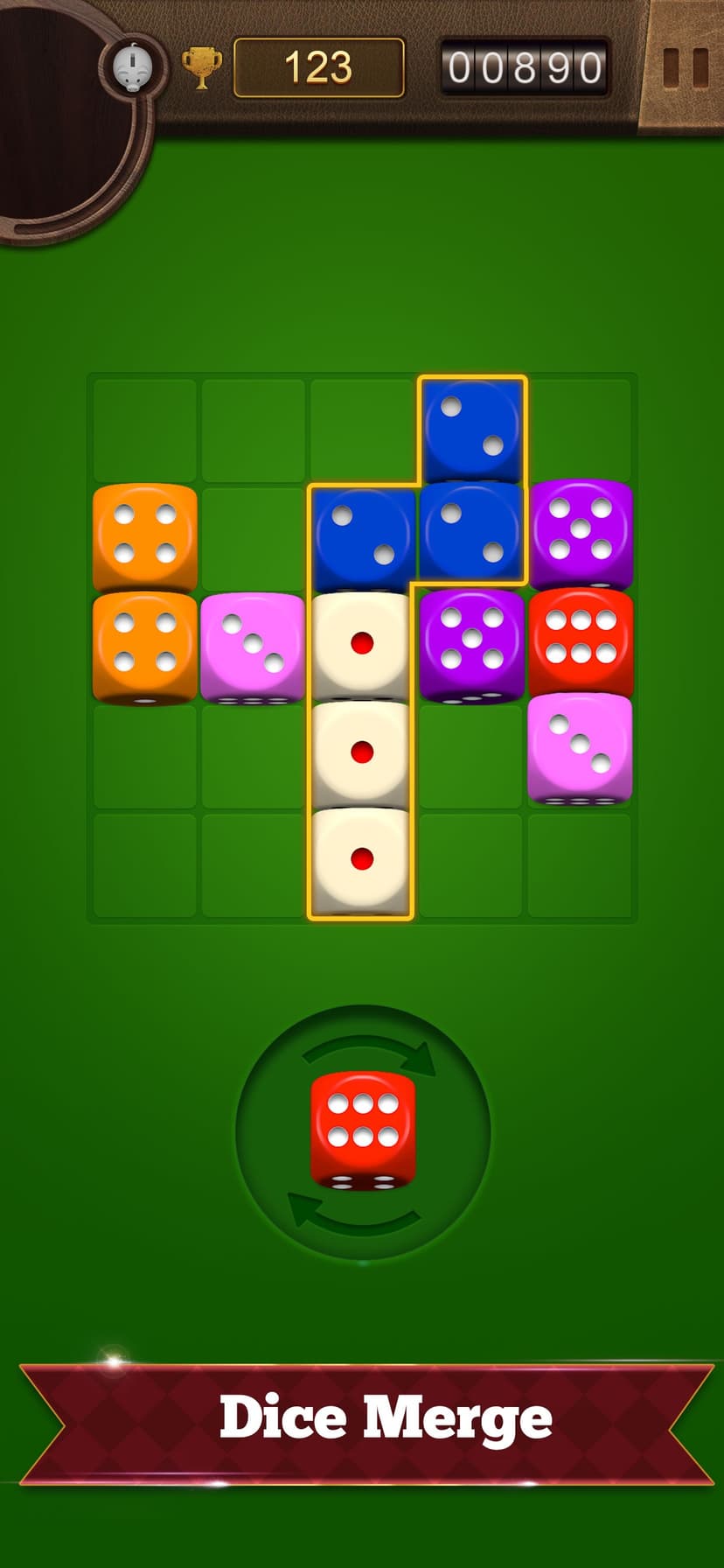 Dice Merge 2024 screenshot 1 - screenshot