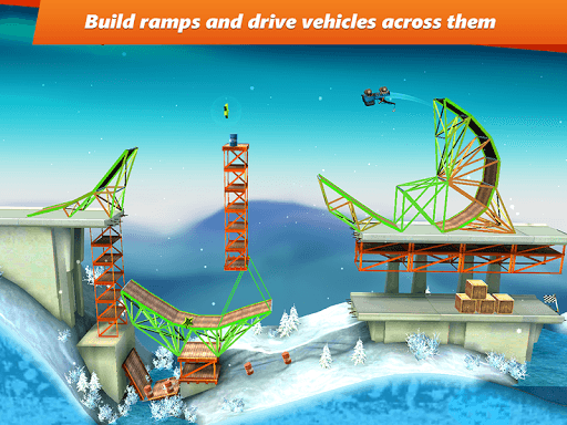 Bridge Constructor Stunts screenshot 7 - screenshot