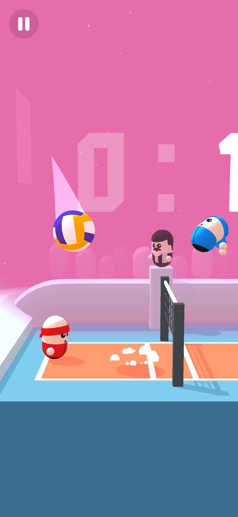 Volleyball Game - Volley Beans screenshot 2 - screenshot