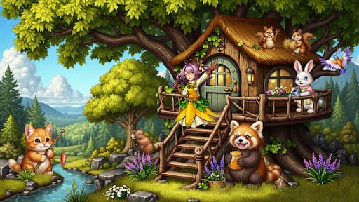 Dragon&Elfs（Five Merge Game） screenshot 2 - screenshot