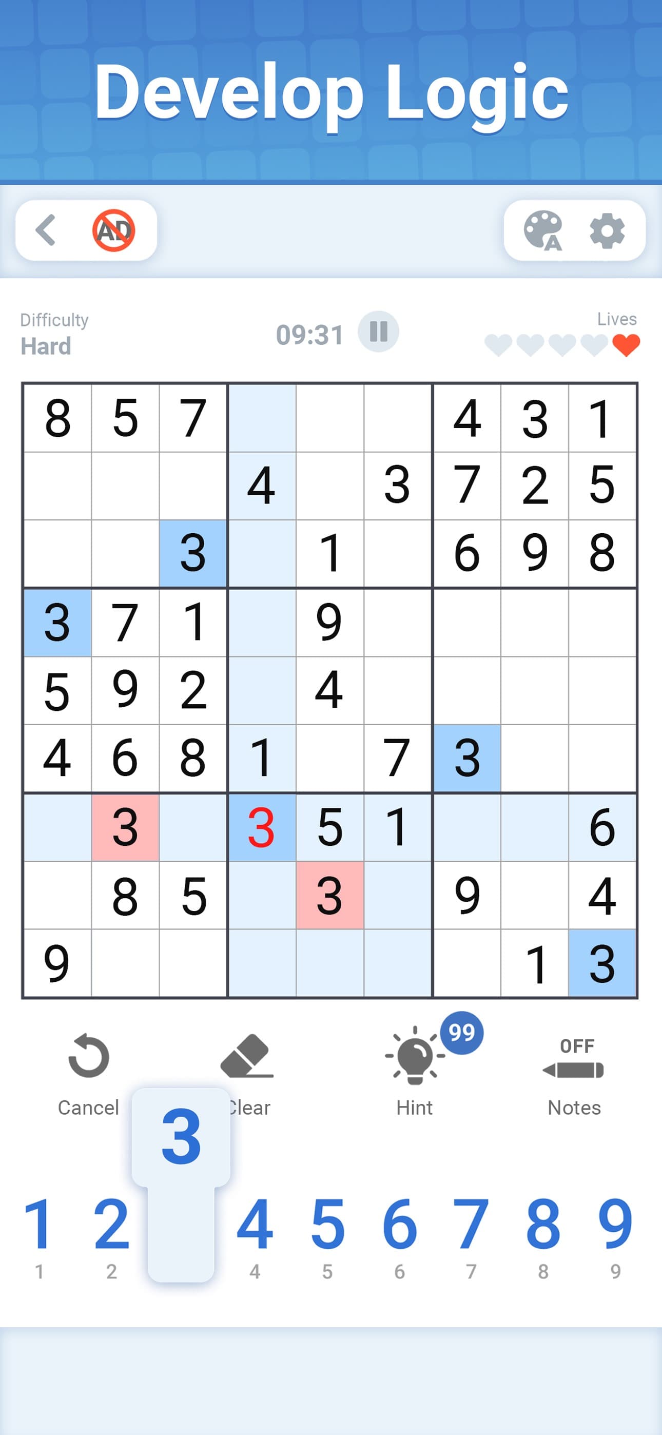 Sudoku Master®: Number Puzzle screenshot 4 - screenshot