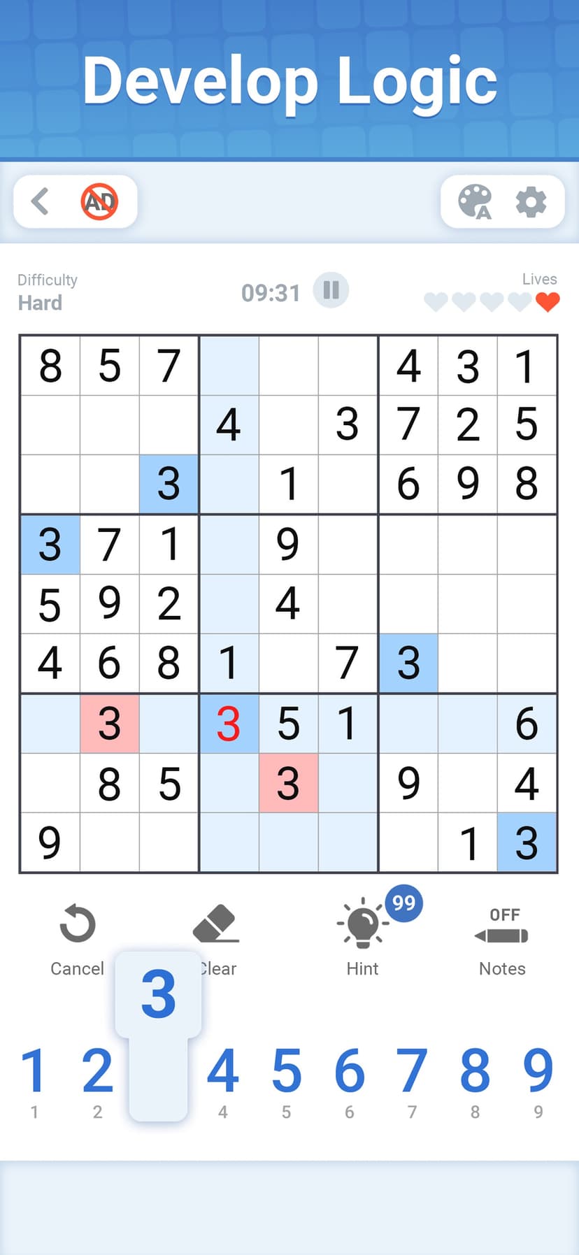 Sudoku Master®: Number Puzzle screenshot 4 - screenshot