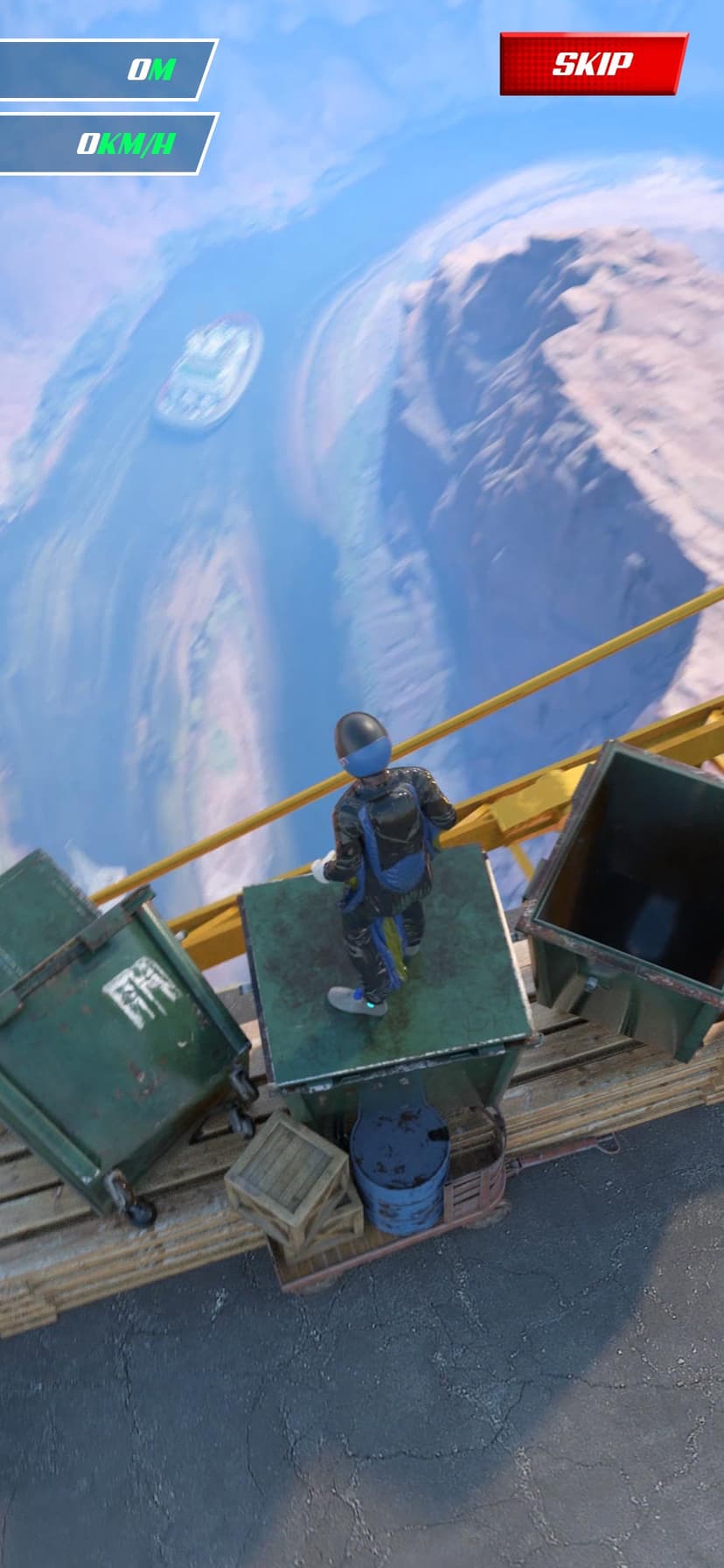 Base Jump Wing Suit Flying screenshot 1 - screenshot