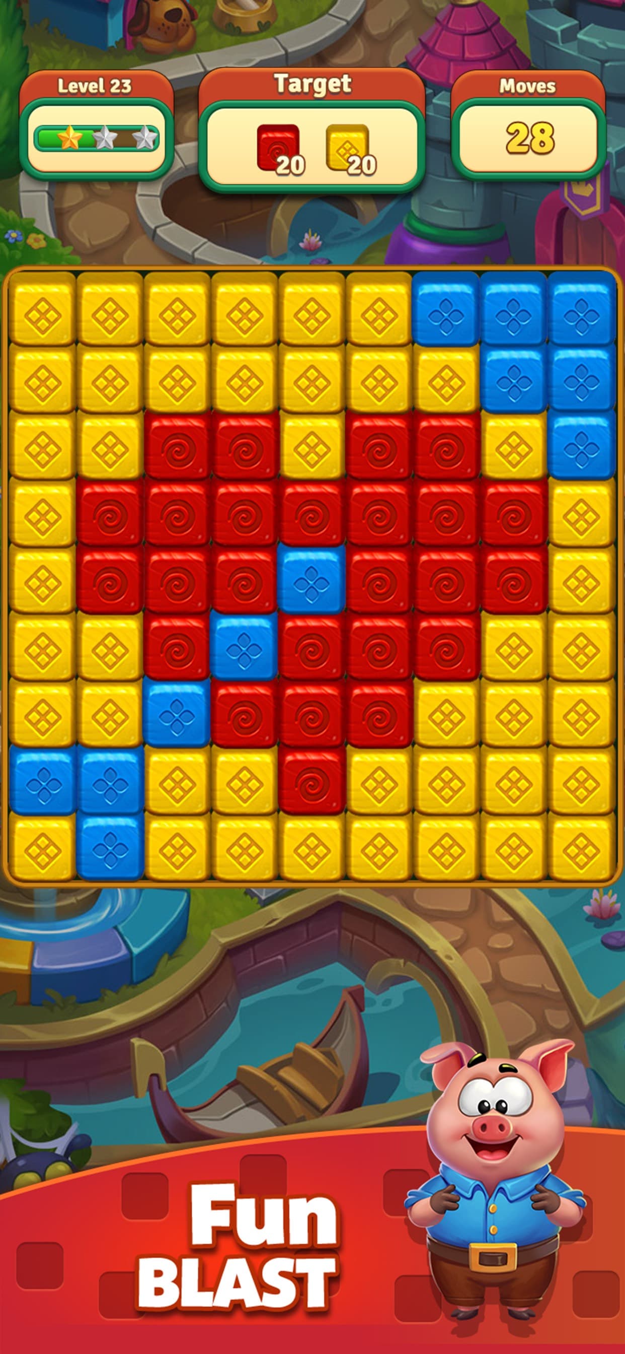 Jungle Cube Blast screenshot 1 - screenshot