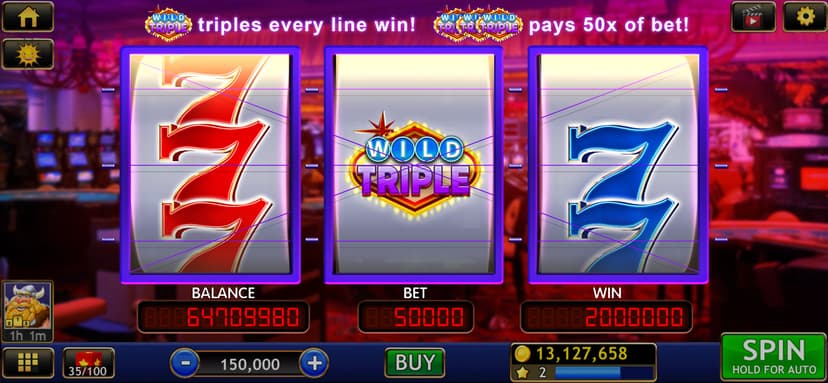 Wild Triple 777 Slots Casino screenshot 1 - screenshot