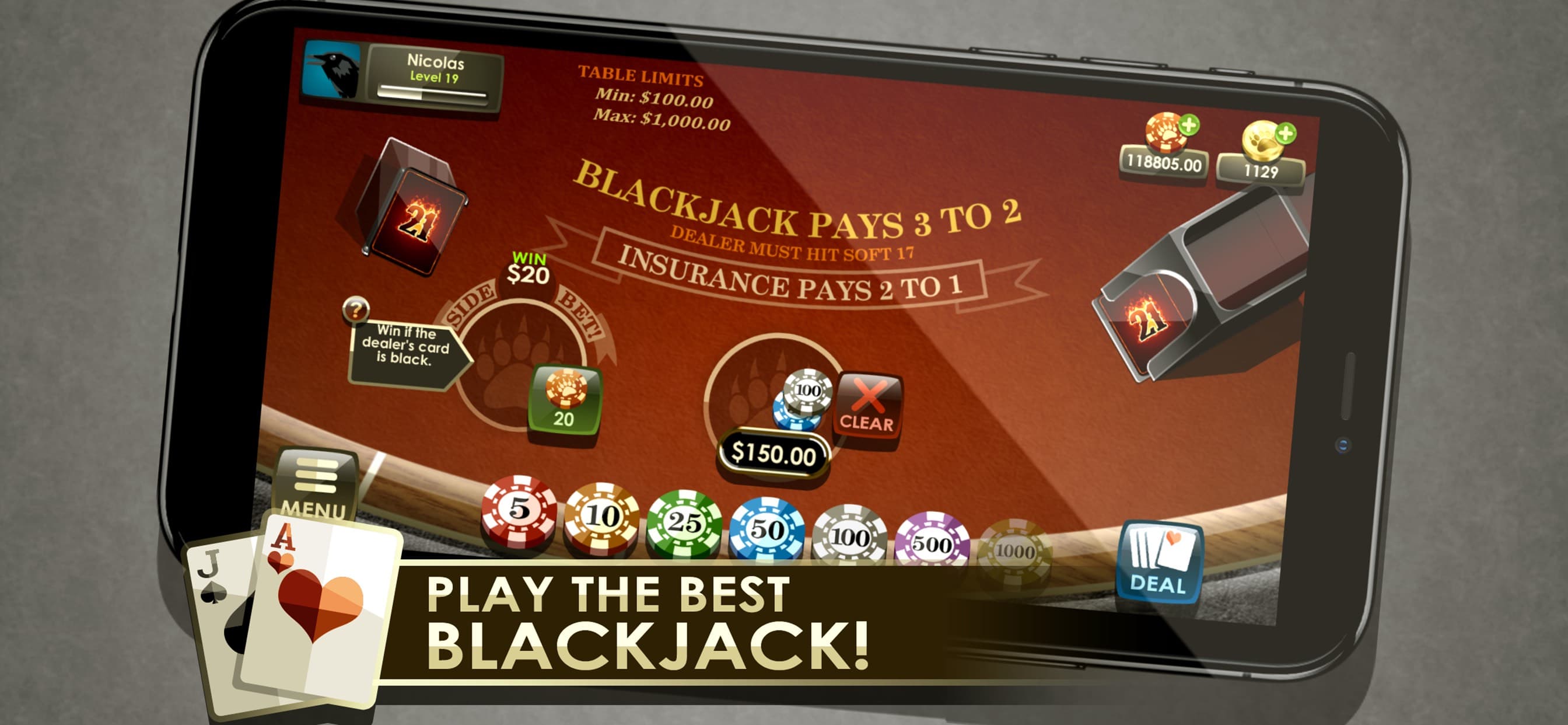 Blackjack Royale screenshot 1 - screenshot