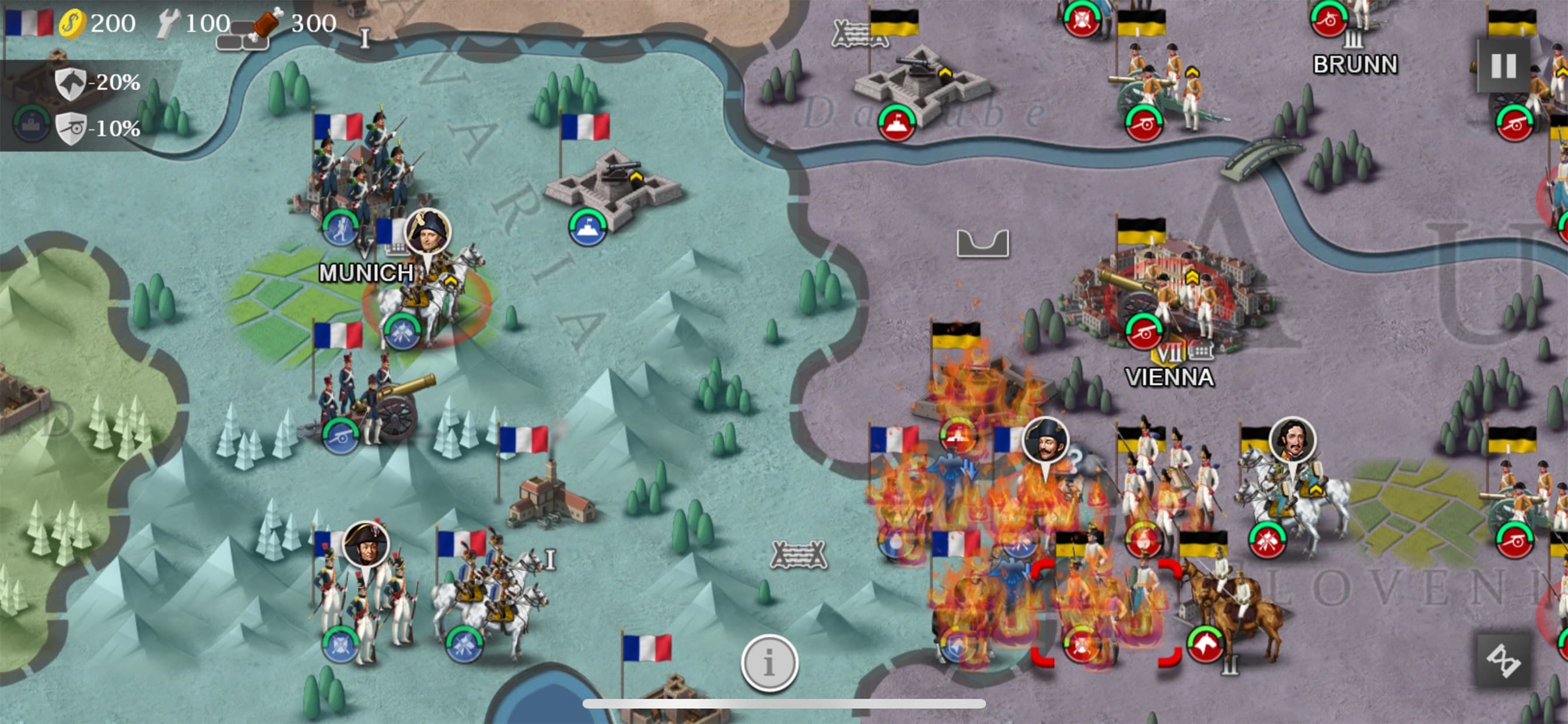 European War 4: Napoleon screenshot 1 - screenshot