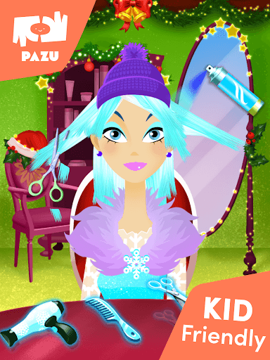Girls Hair Salon Christmas screenshot 15 - screenshot