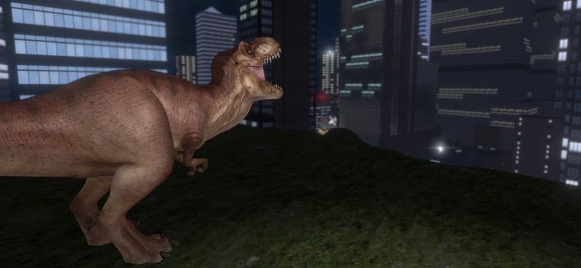 T-rex Simulator City World screenshot 5 - screenshot