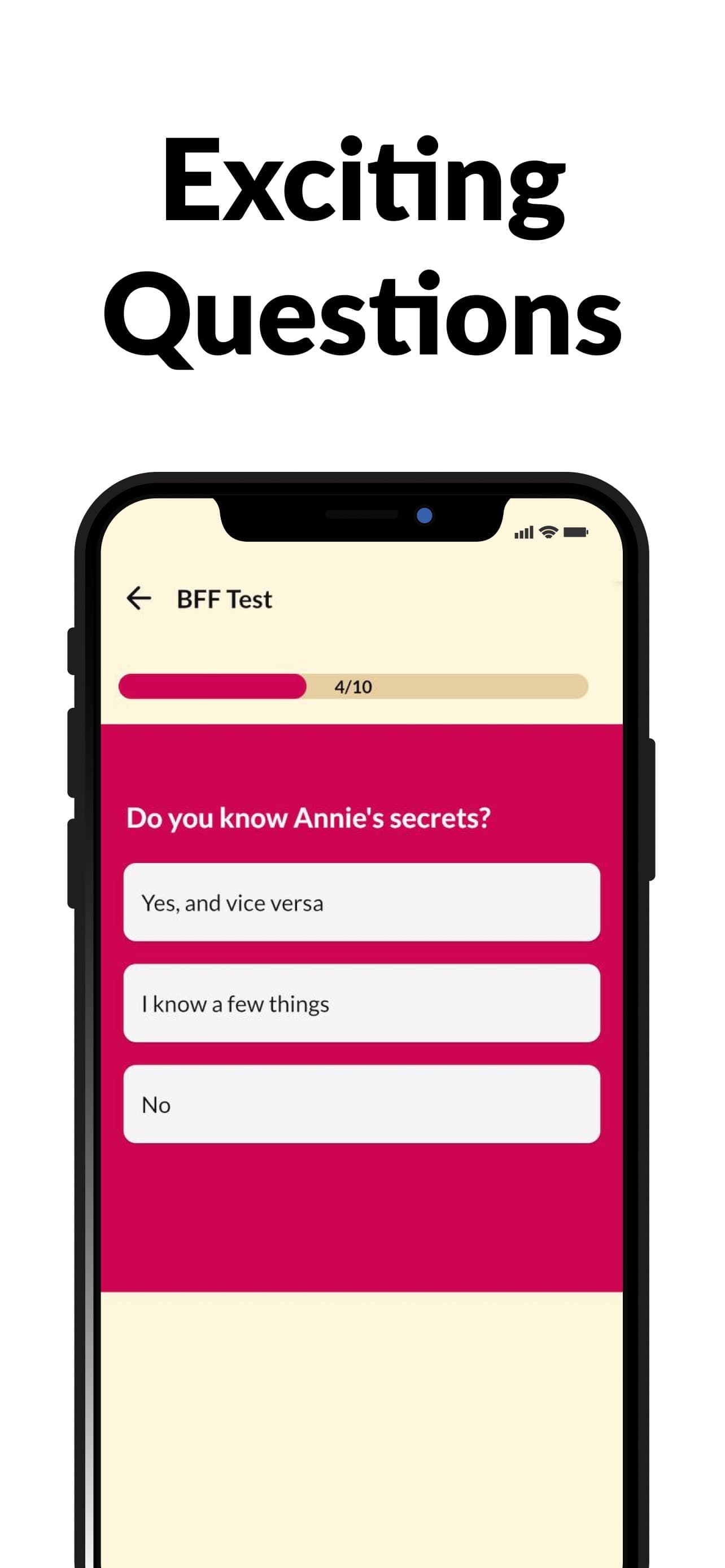 BFF Test: Best Friend Quiz screenshot 7 - screenshot