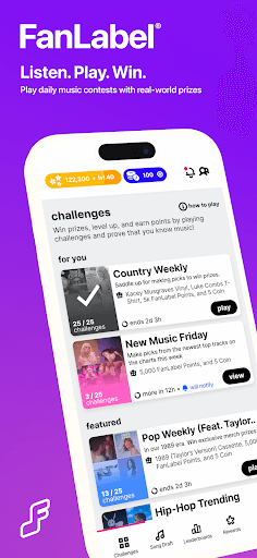 FanLabel: Daily Music Contests screenshot 13 - screenshot
