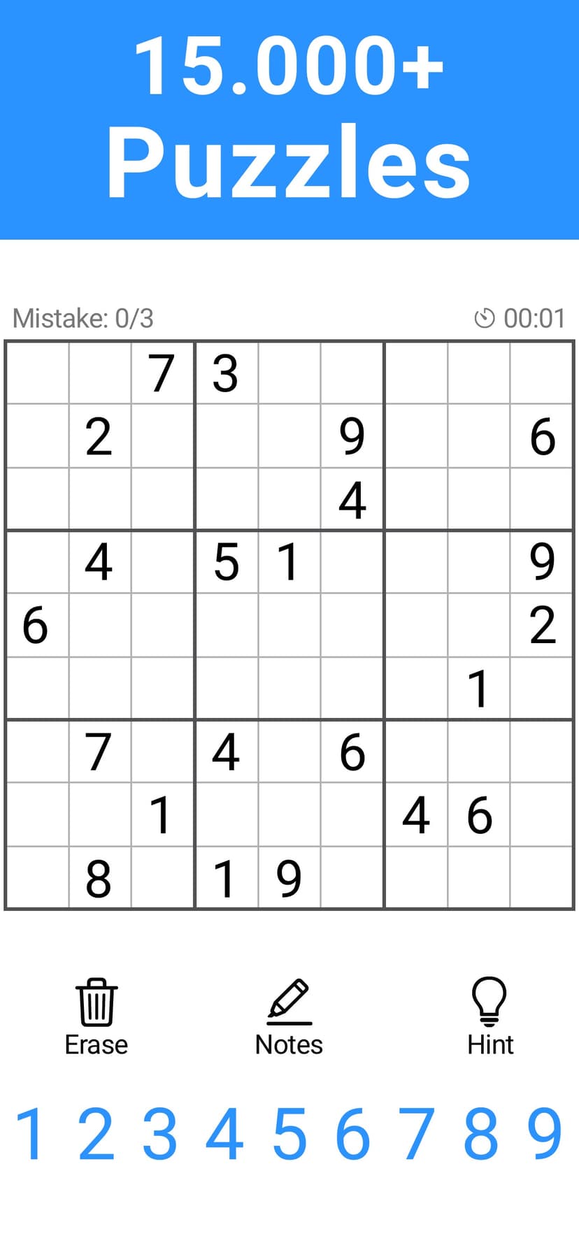Sudoku ∙ Classic Sudoku Games screenshot 3 - screenshot