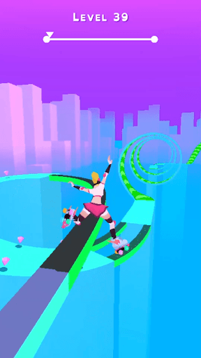 Sky Roller: Rainbow Skating screenshot 3 - screenshot