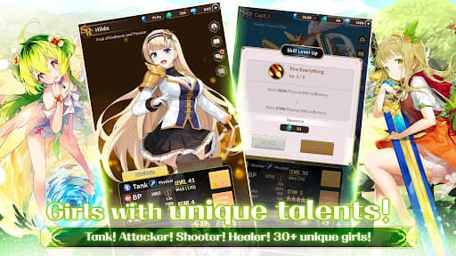 Merge Girls : Idle RPG screenshot 5 - screenshot