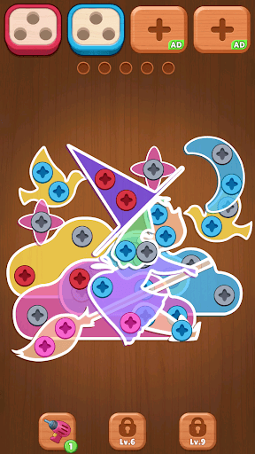 Woodbolt Sort: Nuts & Screws screenshot 3 - screenshot