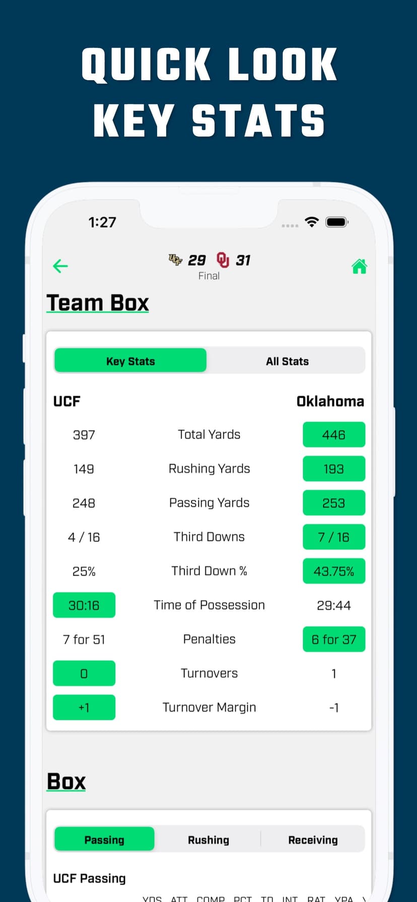 Ranked: College Football screenshot 6 - screenshot