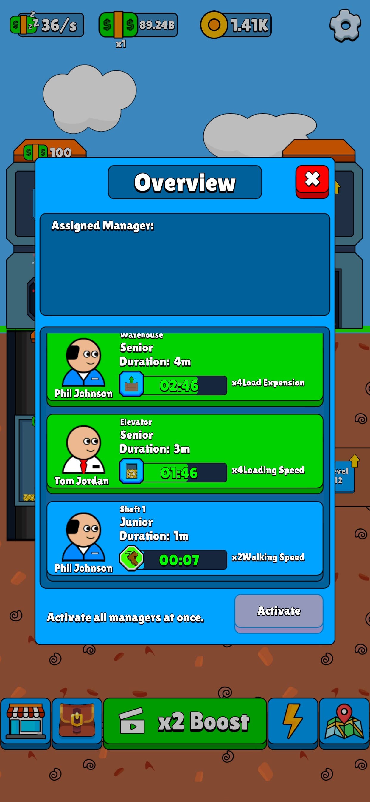 Mining Empire Idle Tycoon screenshot 4 - screenshot